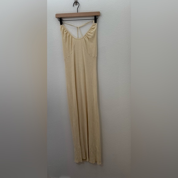 FREE PEOPLE Beach Honey Sweater Midi Dress Medium - Picture 7 of 13